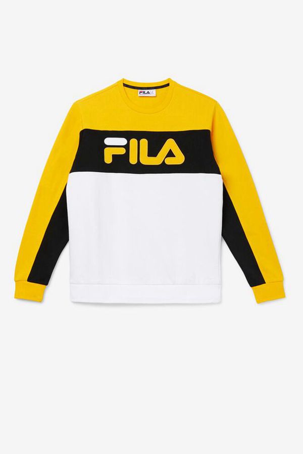 Fila Mikiny Panske Viacfarebný - Lesner Fleece Crew Vypredaj - Slovakia 34597-NMIE